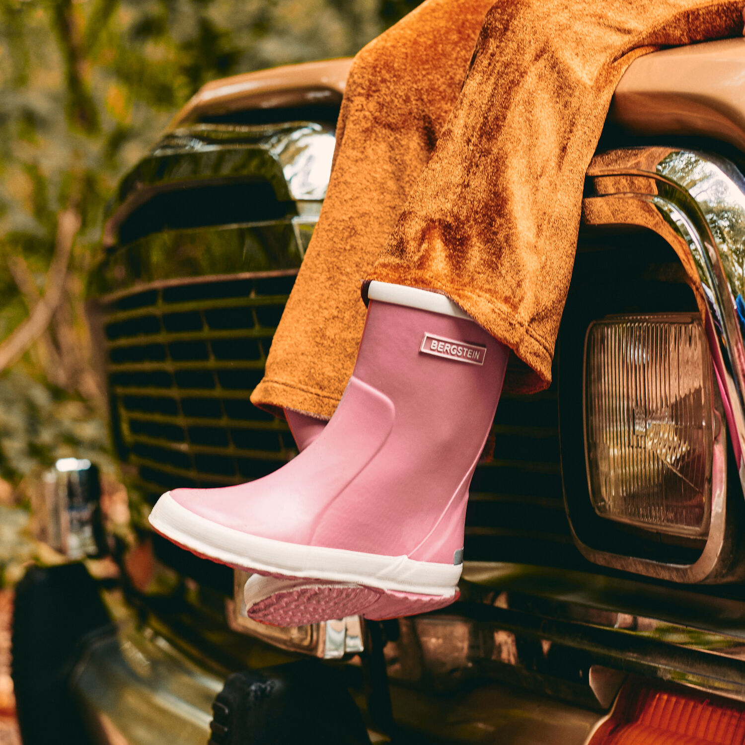 Roze BERGSTEIN  RAINBOOT - large