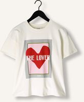 Witte POM AMSTERDAM T-shirt THE LOVER Witte POM AMSTERDAM T-shirt THE LOVER - medium