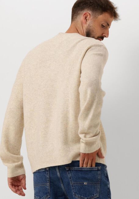 TOMMY JEANS Pull TJM REG MELANGE FLAG SWEATER en beige - large