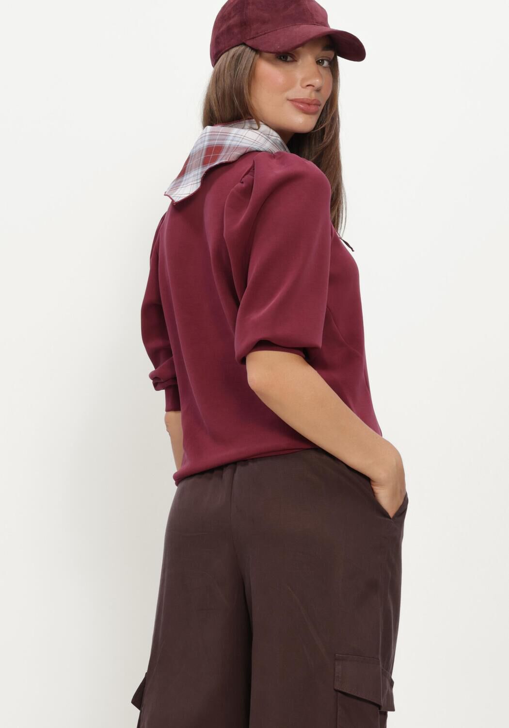 Bordeaux SELECTED WOMEN Sweater SLFTENNY - large