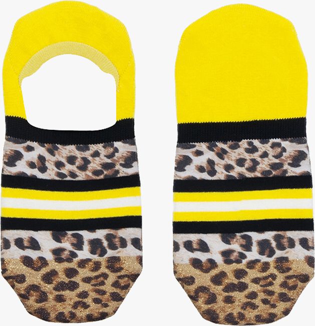 XPOOOS Chaussettes ROXY INVISIBLE en jaune  - large