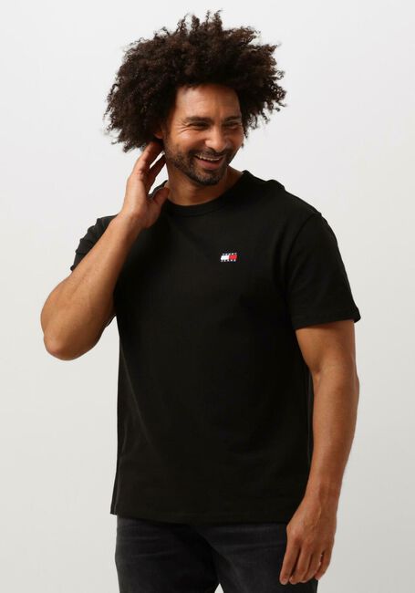 TOMMY JEANS T-shirt TJM REG BADGE TEE EXT en noir - large