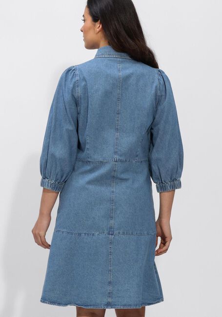 Blauwe SECOND FEMALE Jurken CORNELIA DENIM TUNIC DRESS - large