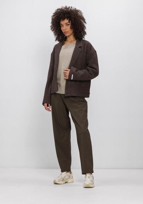 PENN & INK Blazer W26C381 en marron - large