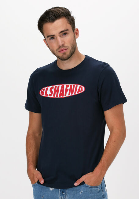 Donkerblauwe BLS HAFNIA T-shirt GAS T-SHIRT - large
