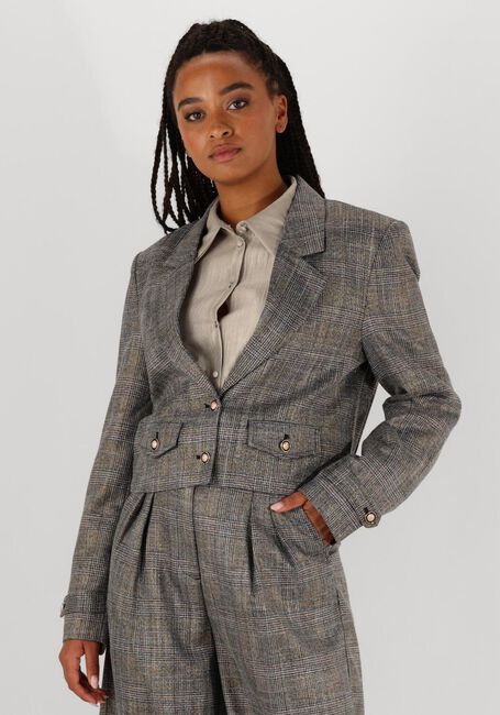 Zwarte AAIKO Blazer INES TWEED PES 540 - large