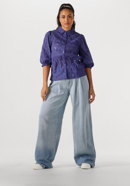 Blauwe POM AMSTERDAM  SAPPHIRE BLOUSE - large