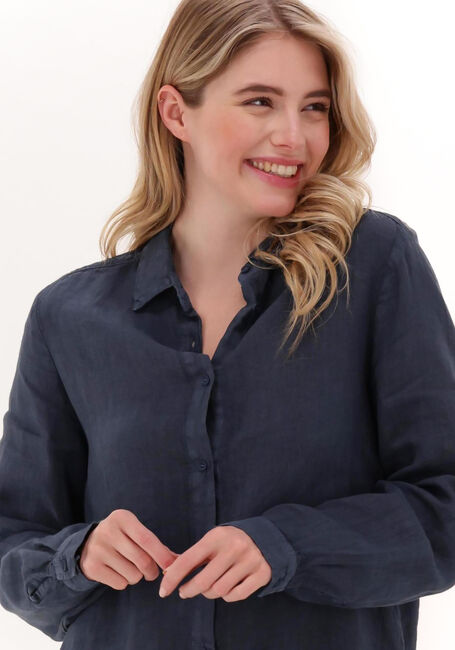 Donkerblauwe PENN & INK Midi jurk S22W455LTD5LTD - large