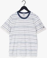 CAST IRON T-shirt SHORT SLEEVE R-NECK RELAXED FIT COTTON TWILL Blanc