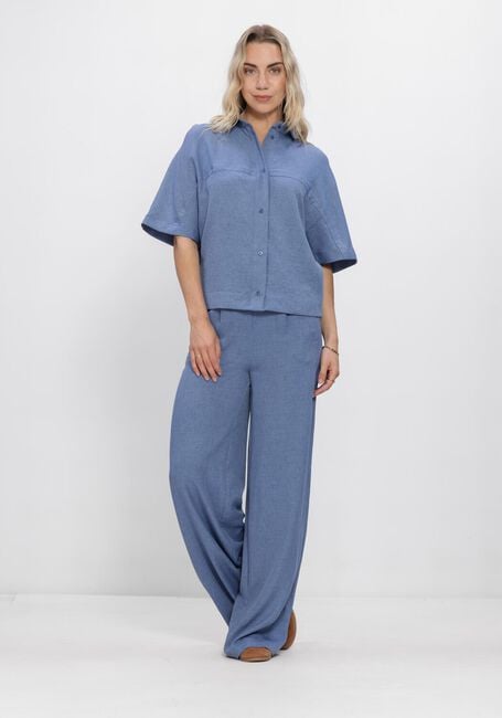 EST'SEVEN Pantalon large JILDAU TROUSER 26 en bleu - large
