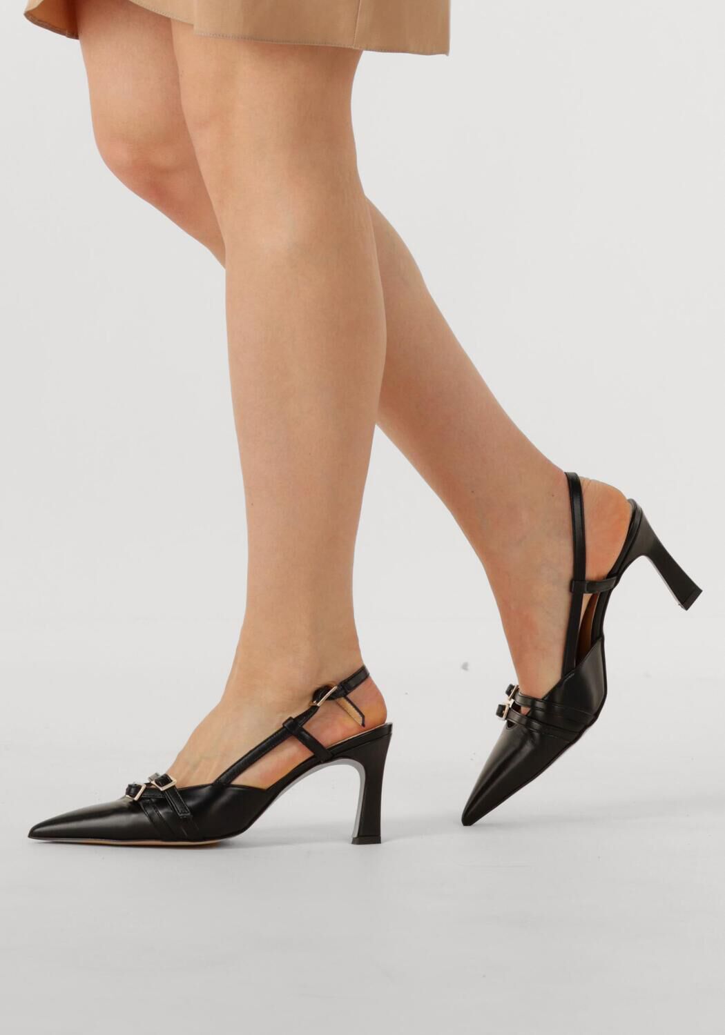 NOTRE-V Slingbacks 7212 en noir - large