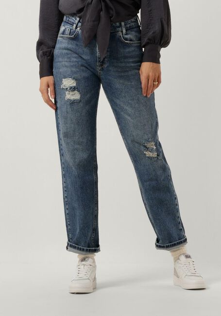 MY ESSENTIAL WARDROBE Straight leg jeans TUSAMW 140 HIGH STRAIGHT Y en bleu - large
