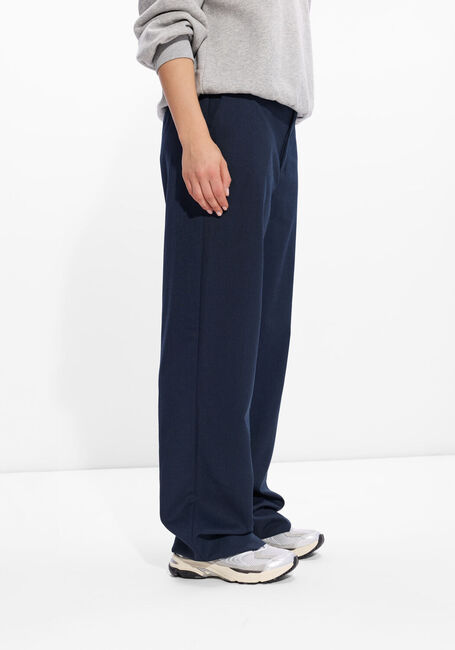ALIX THE LABEL Pantalon large LADIES WOVEN CLEAN PANTS Bleu foncé - large