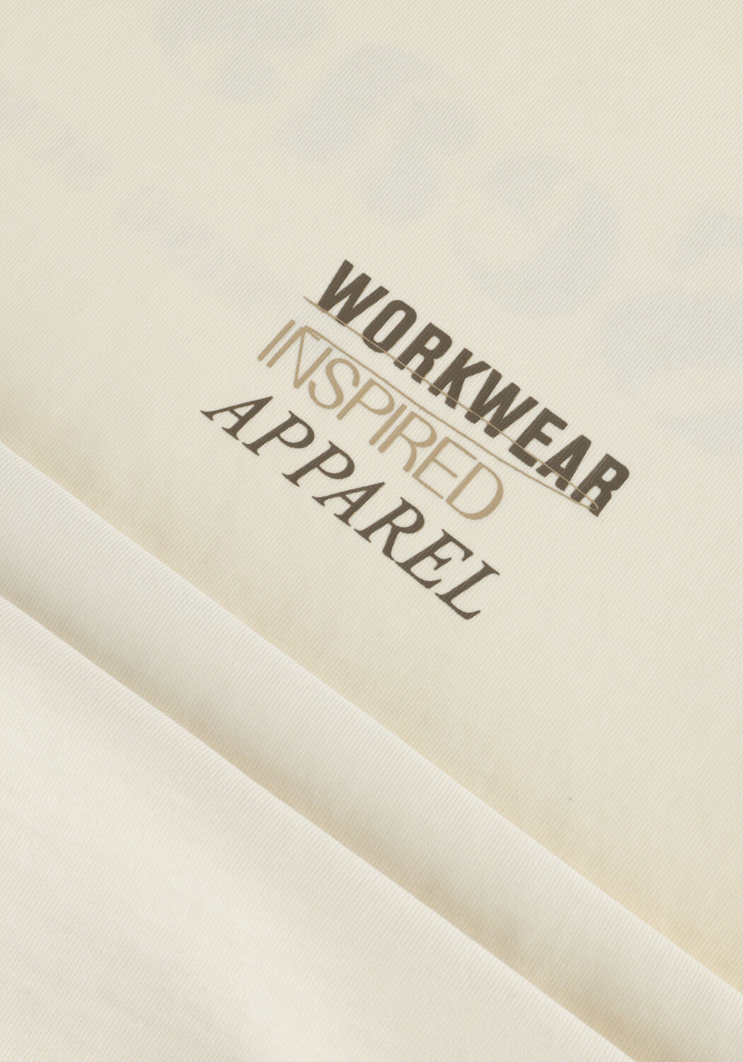 ANERKJENDT T-shirt AKKIKKI SEASONAL TEE &Eacute;cru - large