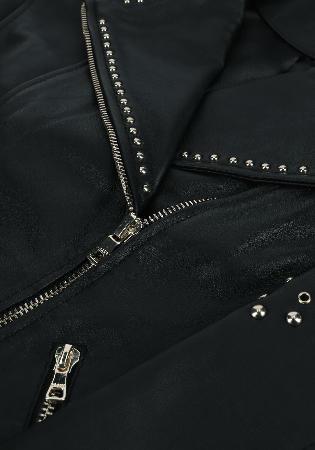 Zwarte IBANA Leren jas BAYLEE - large