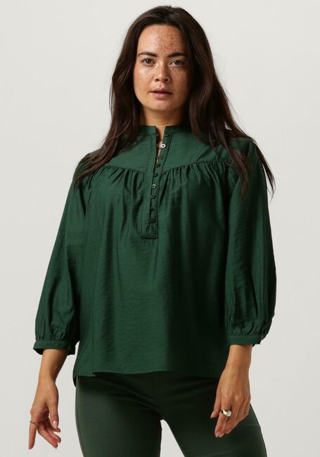 Groene MINUS  ARIELLE 3/4 SLEEVE BLOUSE - large