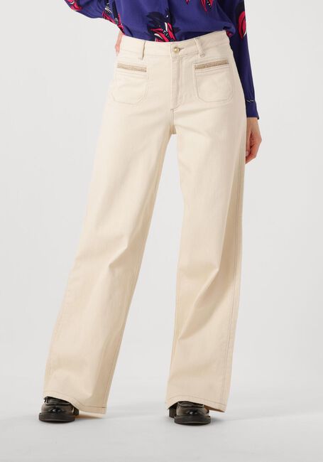 MOS MOSH Straight leg jeans MMCOLETTE CLAY JEANS Écru - large