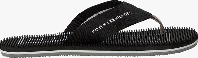 TOMMY HILFIGER Tongs MASSAGE FOOTBED TH BEACH en noir  - large