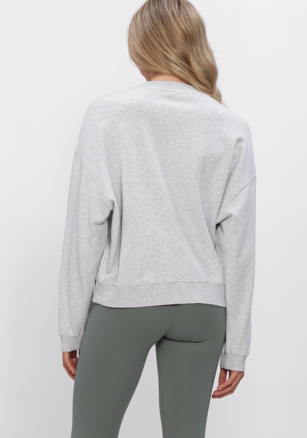 Lichtgrijze DEBLON SPORTS Sweater LIOR SWEATER - large