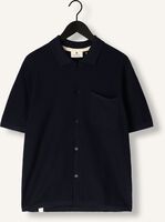 Donkerblauwe ANERKJENDT Polo AKSVEND S/S KNIT SHIRT Donkerblauwe ANERKJENDT Polo AKSVEND S/S KNIT SHIRT - medium