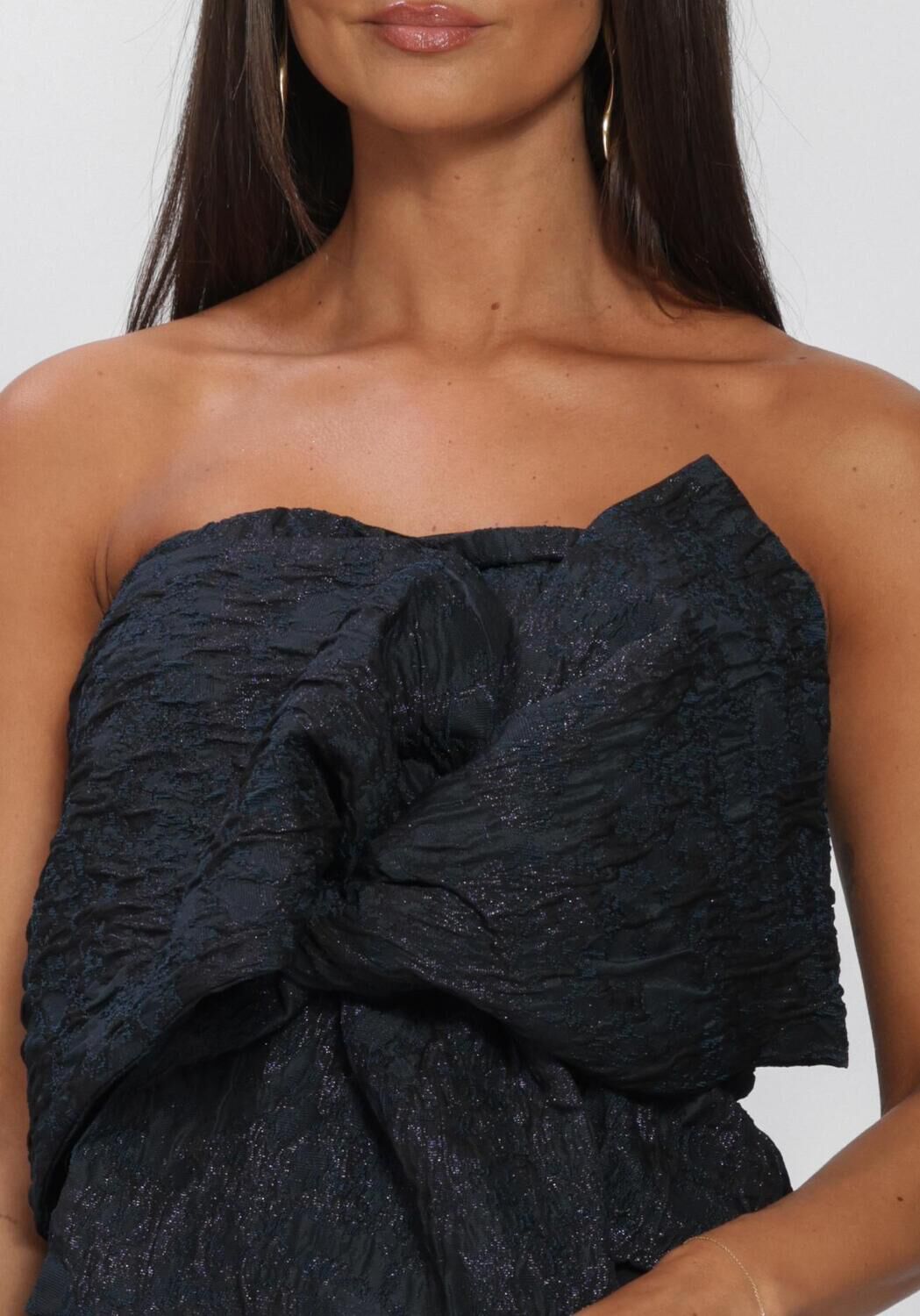BY-BAR Haut JULA JACQUARD TOP en noir - large