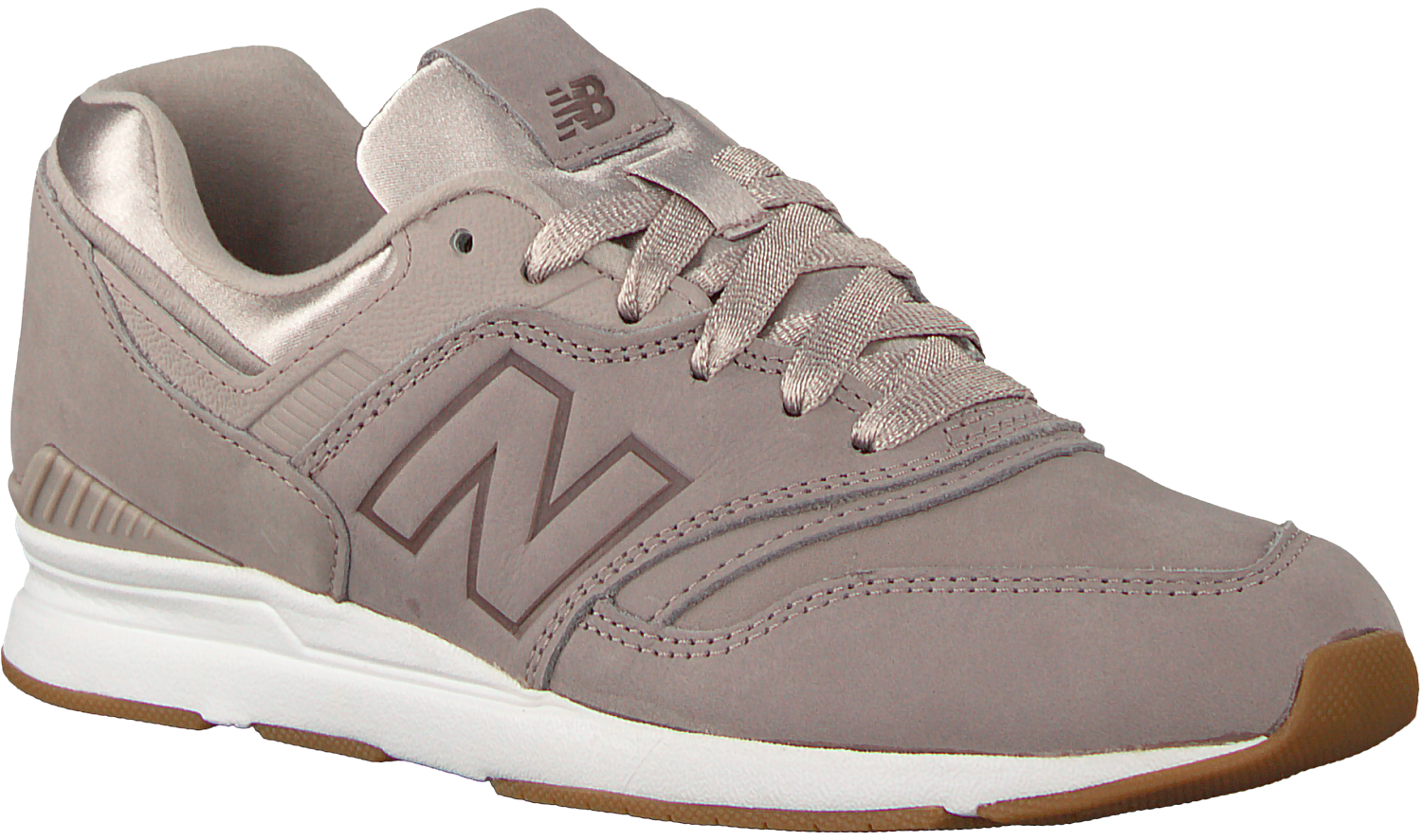 new balance taupe sneakers