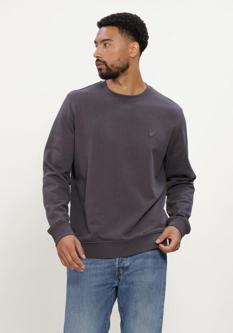 LYLE & SCOTT Pull SUPERFINE CREW NECK SWEATSHIRT Gris fonc&eacute; - large