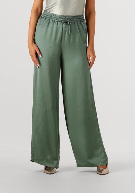 Groene SUMMUM Broeken/jumpsuits TROUSERS HEAVY SILKY TOUCH - large