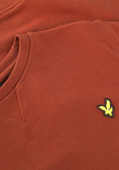 Bruine LYLE & SCOTT Sweater CREW NECK SWEATSHIRT BOYS - large