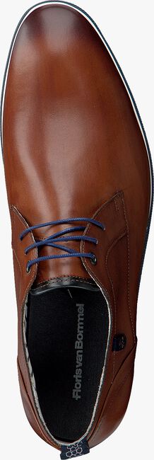 FLORIS VAN BOMMEL Chaussures à lacets 14067 en cognac - large