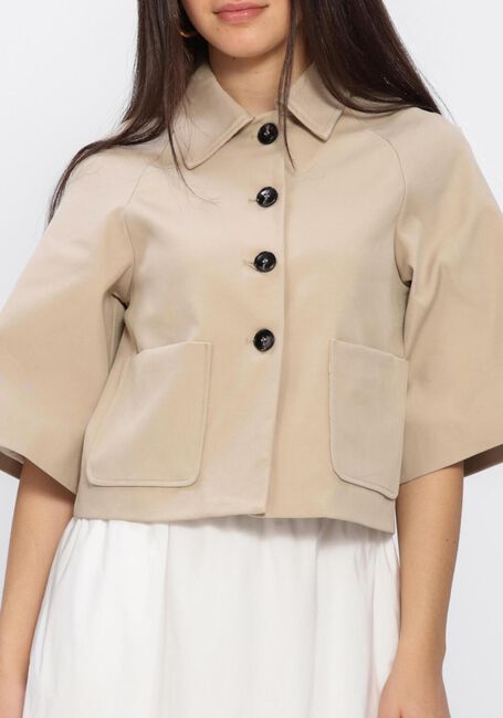 NEO NOIR Trenchcoats ROSEMMA TRENCH MINI JACKET en beige - large