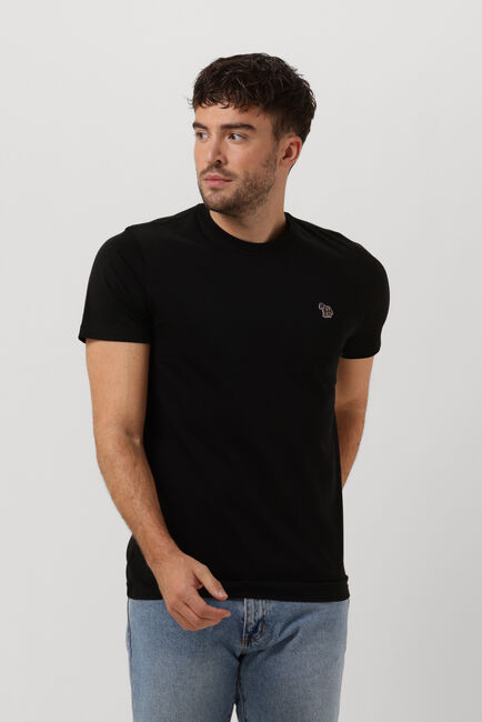 PS PAUL SMITH T-shirt MENS SLIM FIT SS TSHIRT ZEBRA en noir - large