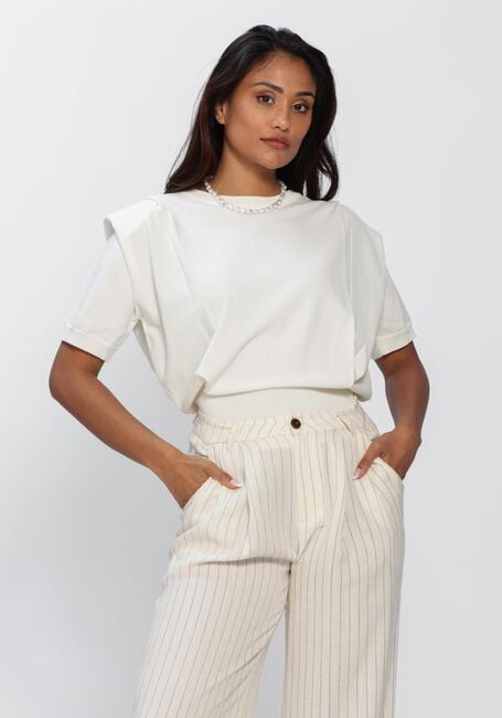 NOTRE-V Pull NV-HENELINE Blanc - large