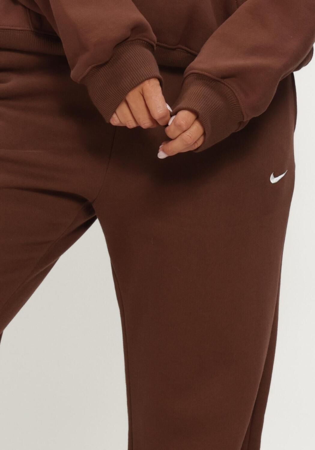 NIKE Pantalon de jogging NIKE STUDIO FLEECE MEDIUM WEIGHT en marron - large