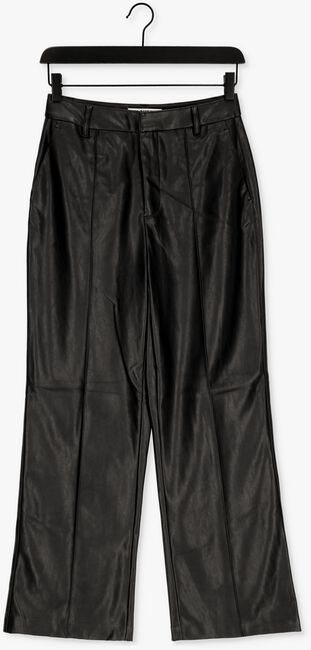 COLOURFUL REBEL Pantalon RUS VEGAN LEATHER STRAIGHT PANTS en noir - large