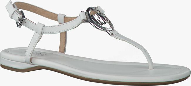 white MICHAEL KORS shoe TANIA FLAT SANDAL  - large