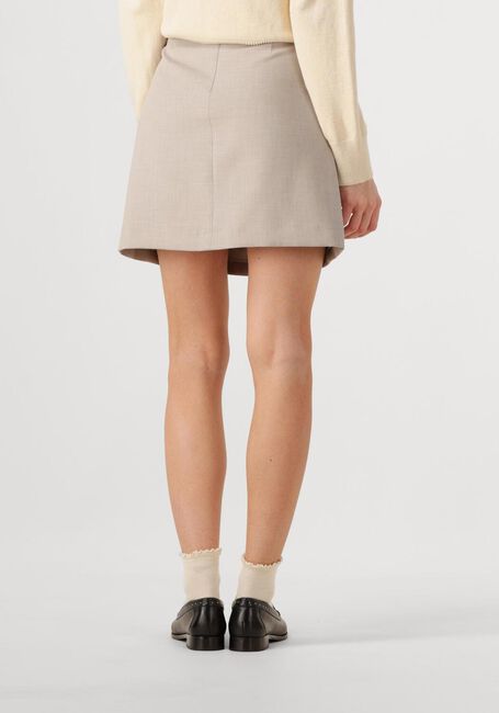 SELECTED FEMME Mini-jupe SLFRITA MW SHORT SKIRT MEL en beige - large