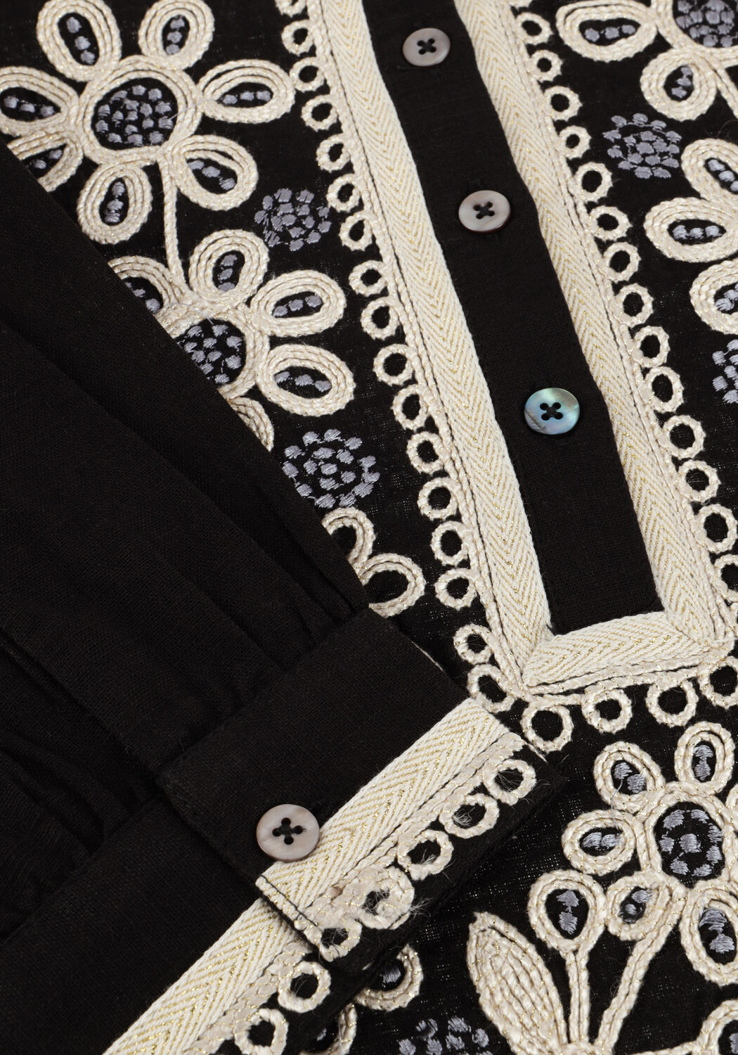 Zwarte ANTIK BATIK  NOHI BLOUSE - large