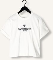 Witte SUMMUM T-shirt BOXY ARTWORK TEE Witte SUMMUM T-shirt BOXY ARTWORK TEE - medium
