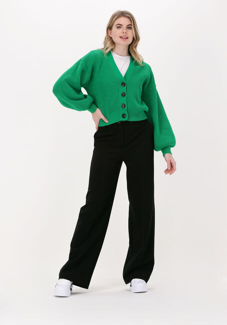 Groene GESTUZ Vest EMBLA V CARDIGAN - large