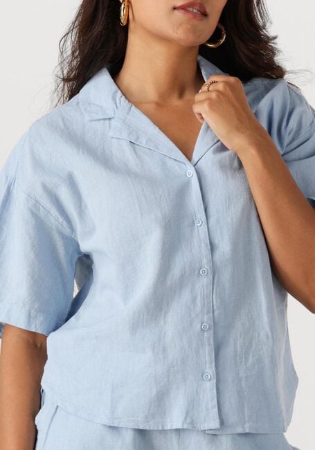 SELECTED FEMME SLFLUISA 2/4 REVERS SHIRT B Blouses Bleu clair - large