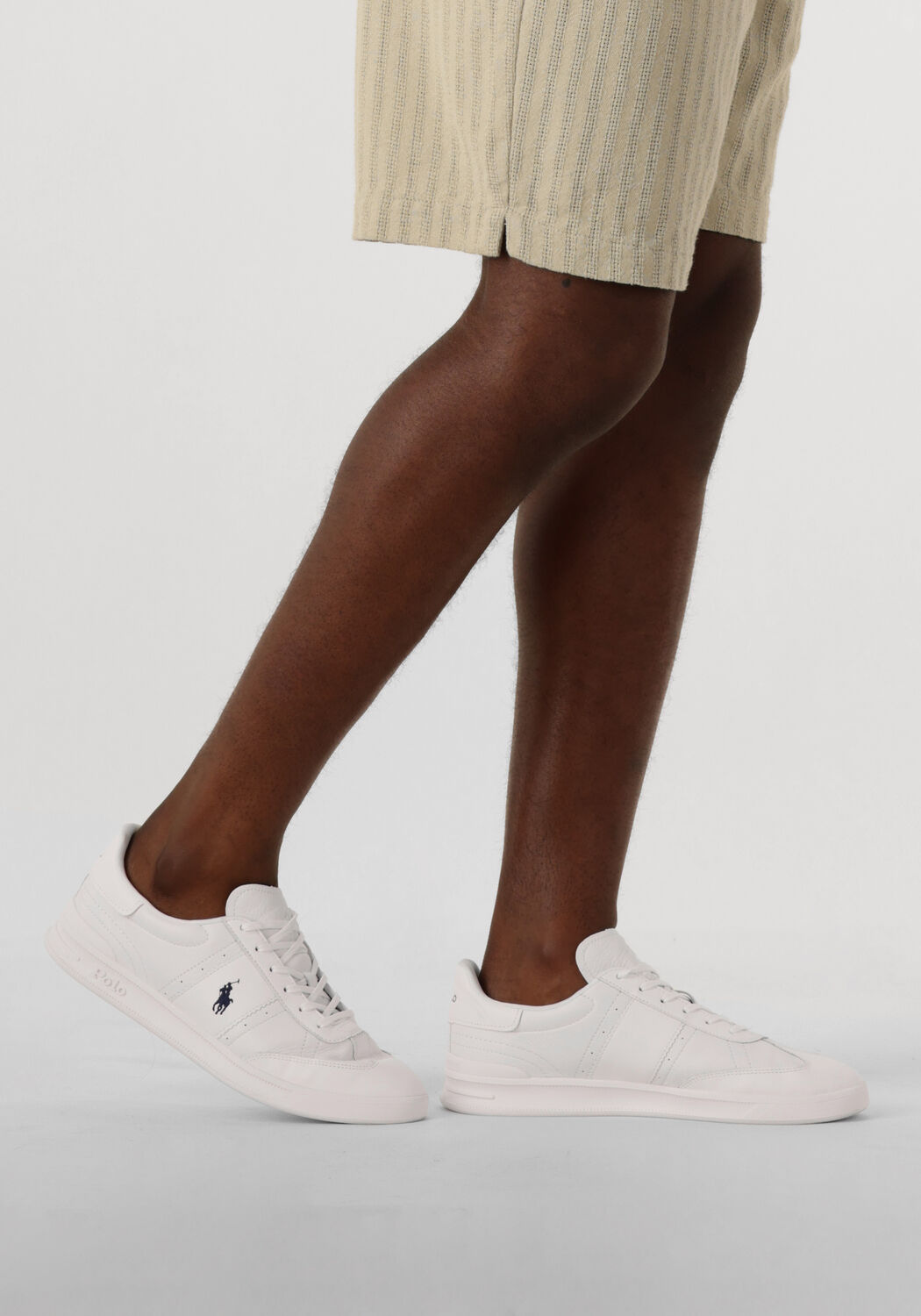 Witte POLO RALPH LAUREN Sneakers HRT AERA PP LOW TOP LACE - large