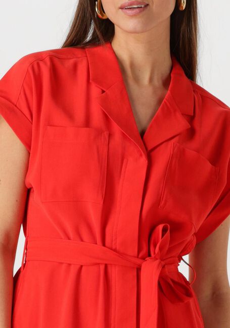 MSCH COPENHAGEN Robe midi MSCHIMILA SELIA SS DRESS en rouge - large