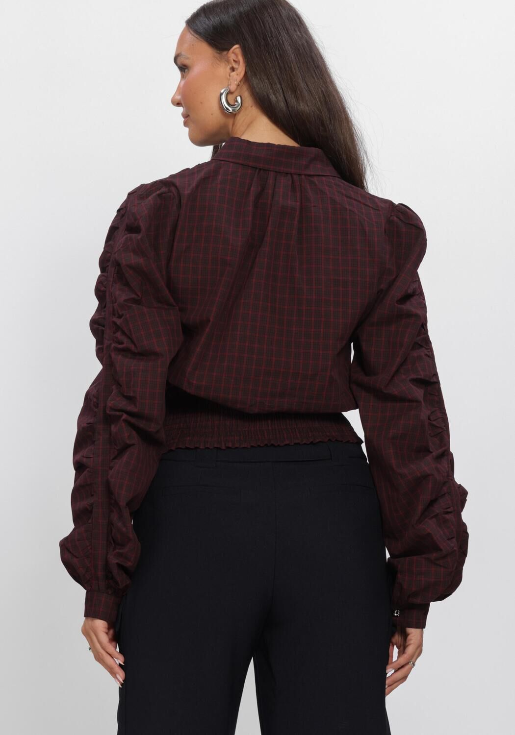 AAIKO BEAUDINE COLLAR CO 527 Blouses Bordeaux - large