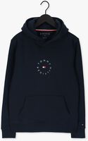 Donkerblauwe TOMMY HILFIGER Sweater ROUNDALL GRAPHIC HOODIE