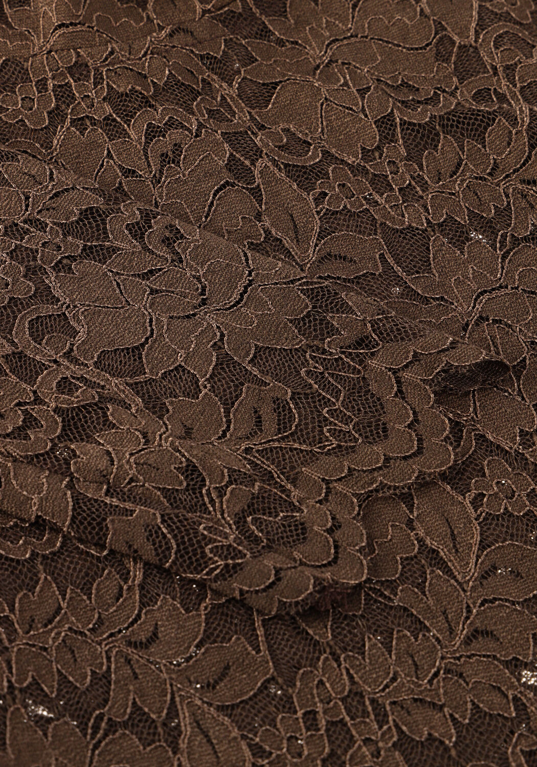 Bruine NEO NOIR Top LIZA LACEFLOWER BLOUSE - large