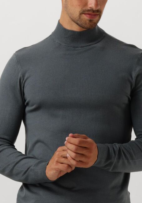 PURE PATH Col roulé REGULAR FIT KNITWEAR MOCKNECK801 en bleu - large