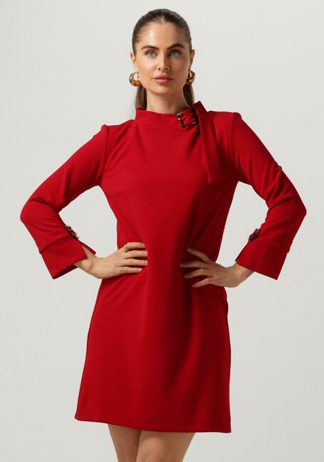 ANA ALCAZAR Mini robe DRESS BUCKLE en rouge - large