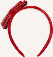 Rode KONGES SLOJD Haaraccessoires VELVET BOW HAIRBRACE Rode KONGES SLOJD Haaraccessoires VELVET BOW HAIRBRACE - medium