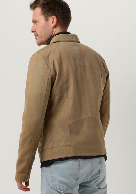 GOOSECRAFT Veste en cuir GC ROD JACKET Sable - large